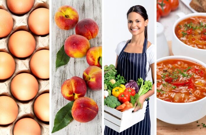 Grupos de nutrición de productos