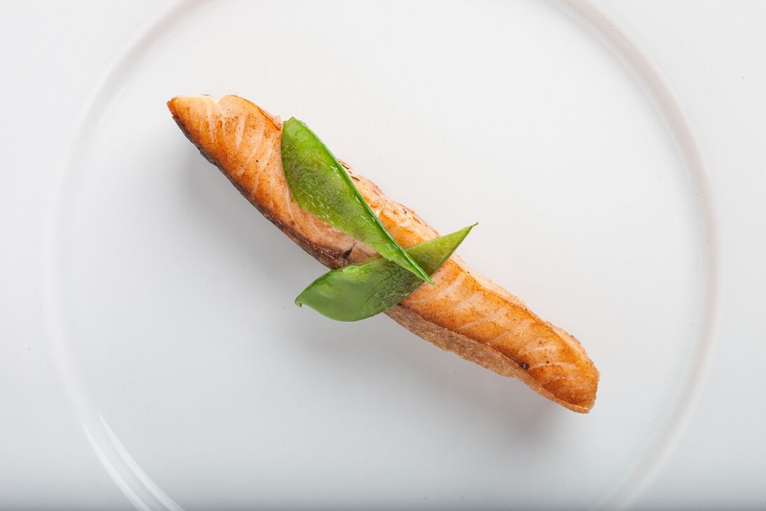 Pescado blanco al horno en el menú de la dieta “Favorita”.